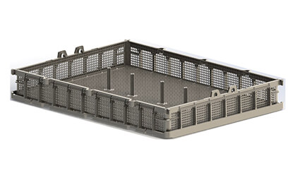 Continuous Gas Carburizing Fixtures